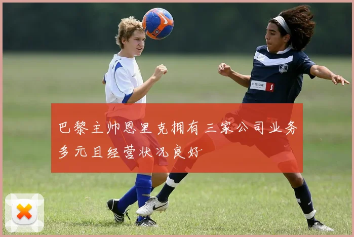 巴黎主帅恩里克拥有三家公司业务多元且经营状况良好